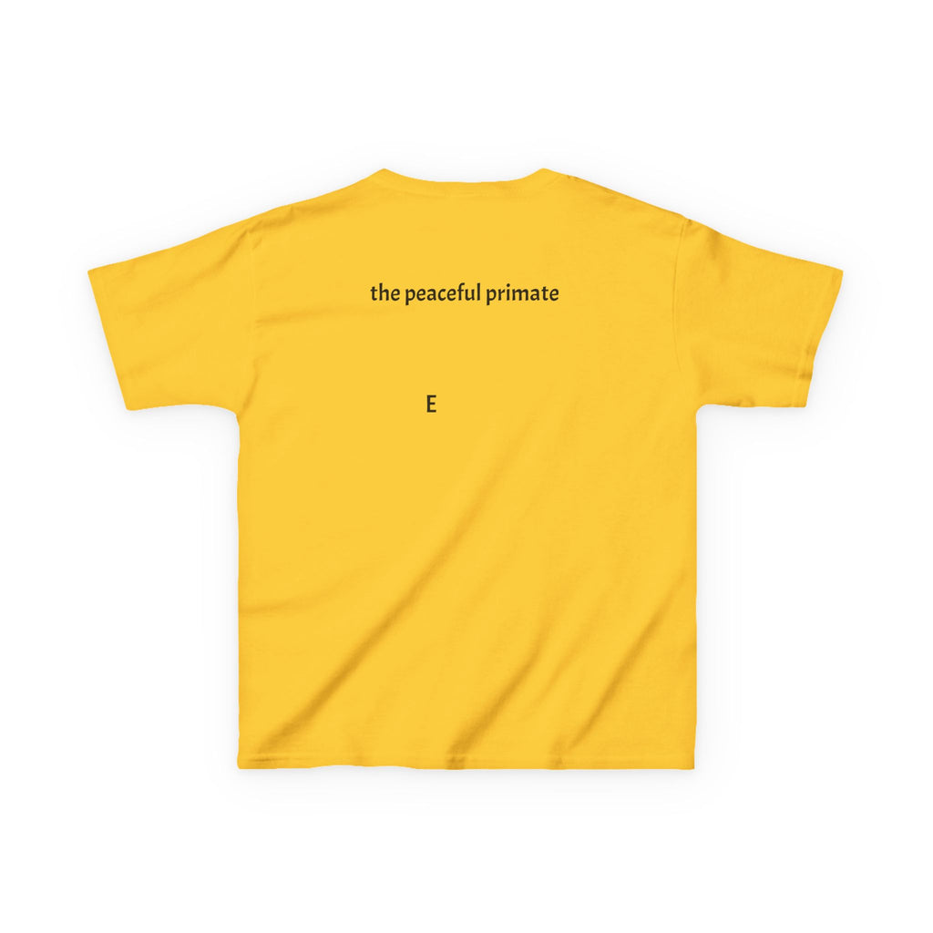 Kids T‑Shirt — Cute Monkey "Every Creature Counts" Eco Animal Rescue Tee