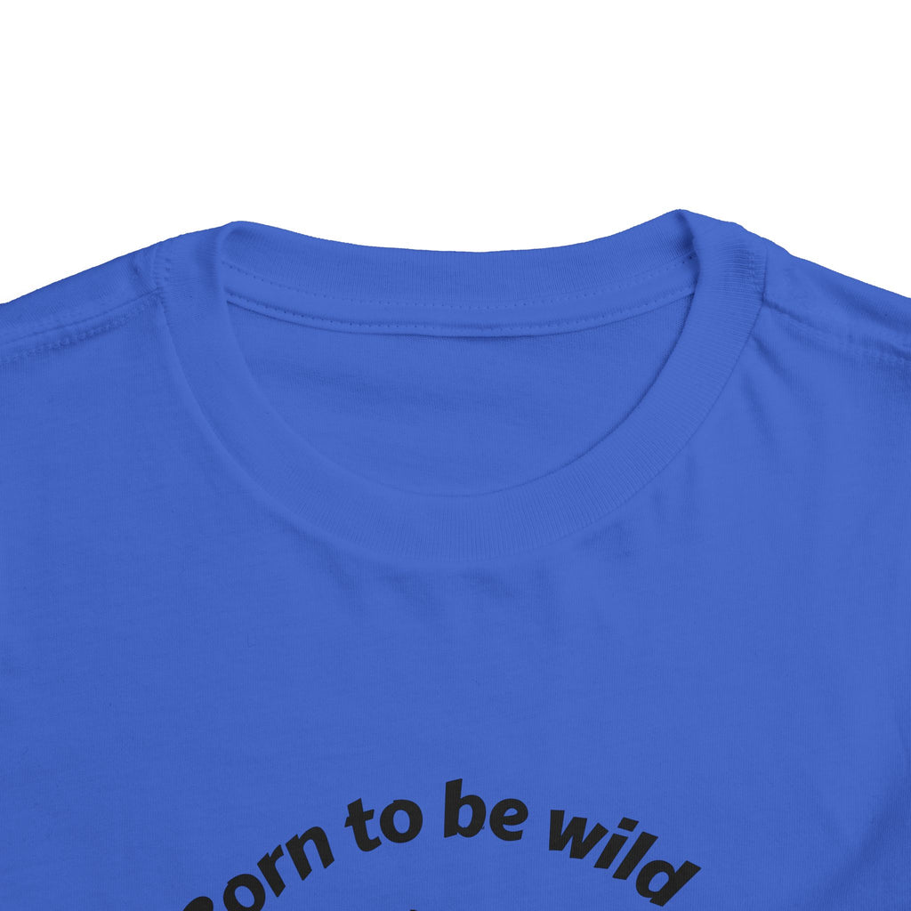 Toddler Tee — "Born to be wild... and cute!" Monkey Shirt (The Peaceful Primate)
