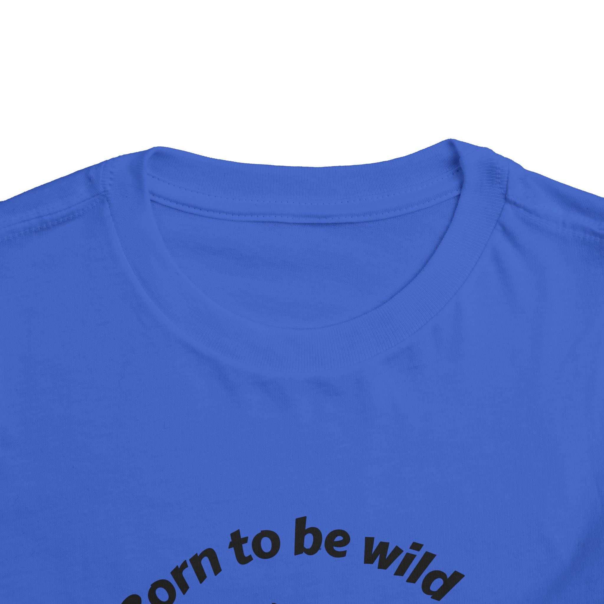 Toddler Tee — "Born to be wild... and cute!" Monkey Shirt (The Peaceful Primate)