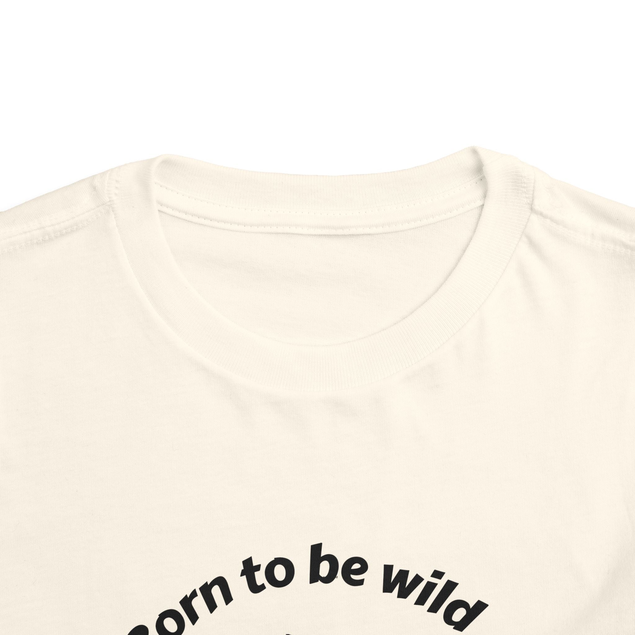Toddler Tee — "Born to be wild... and cute!" Monkey Shirt (The Peaceful Primate)