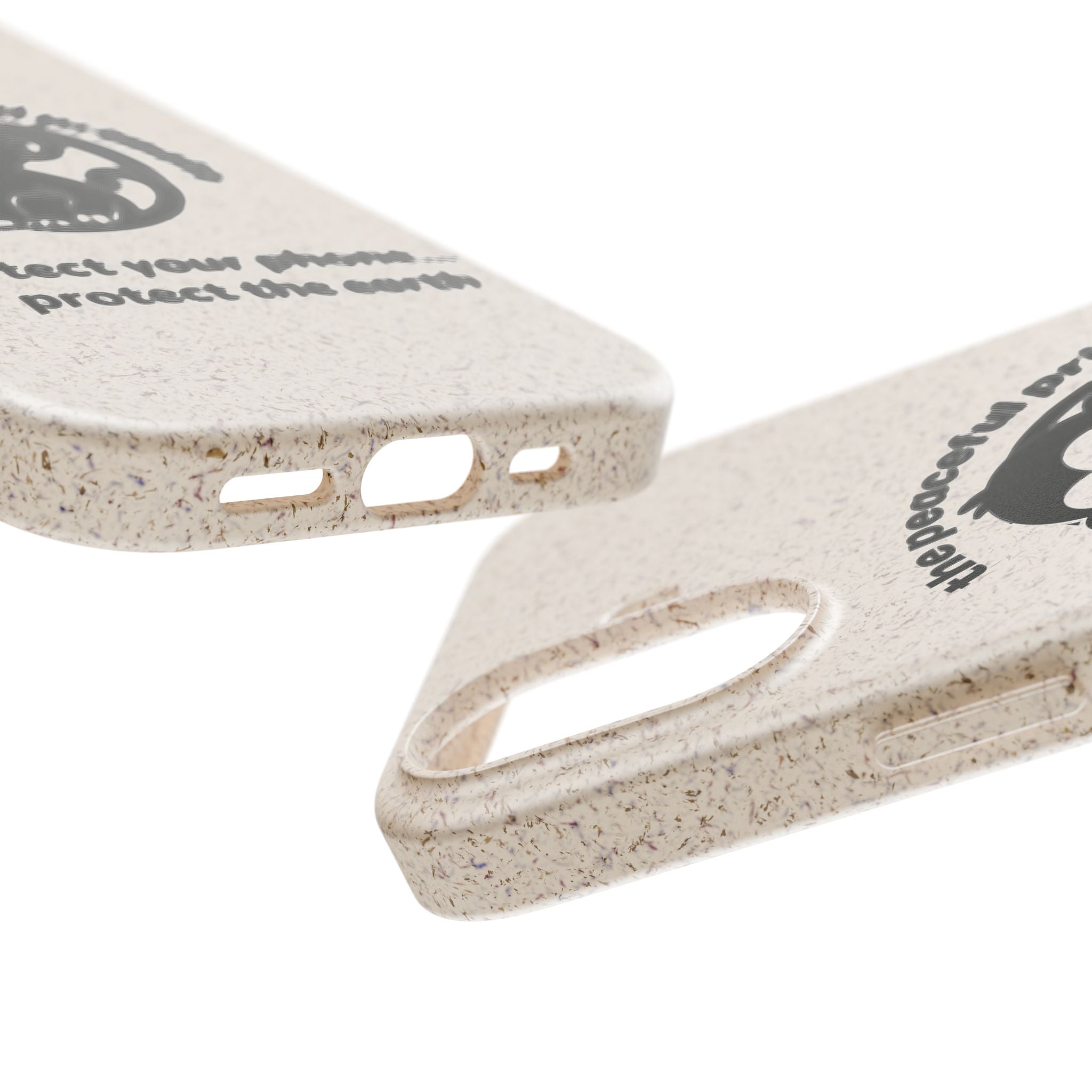 Biodegradable Phone Case — "The Peaceful Primate" Eco-Friendly Protection