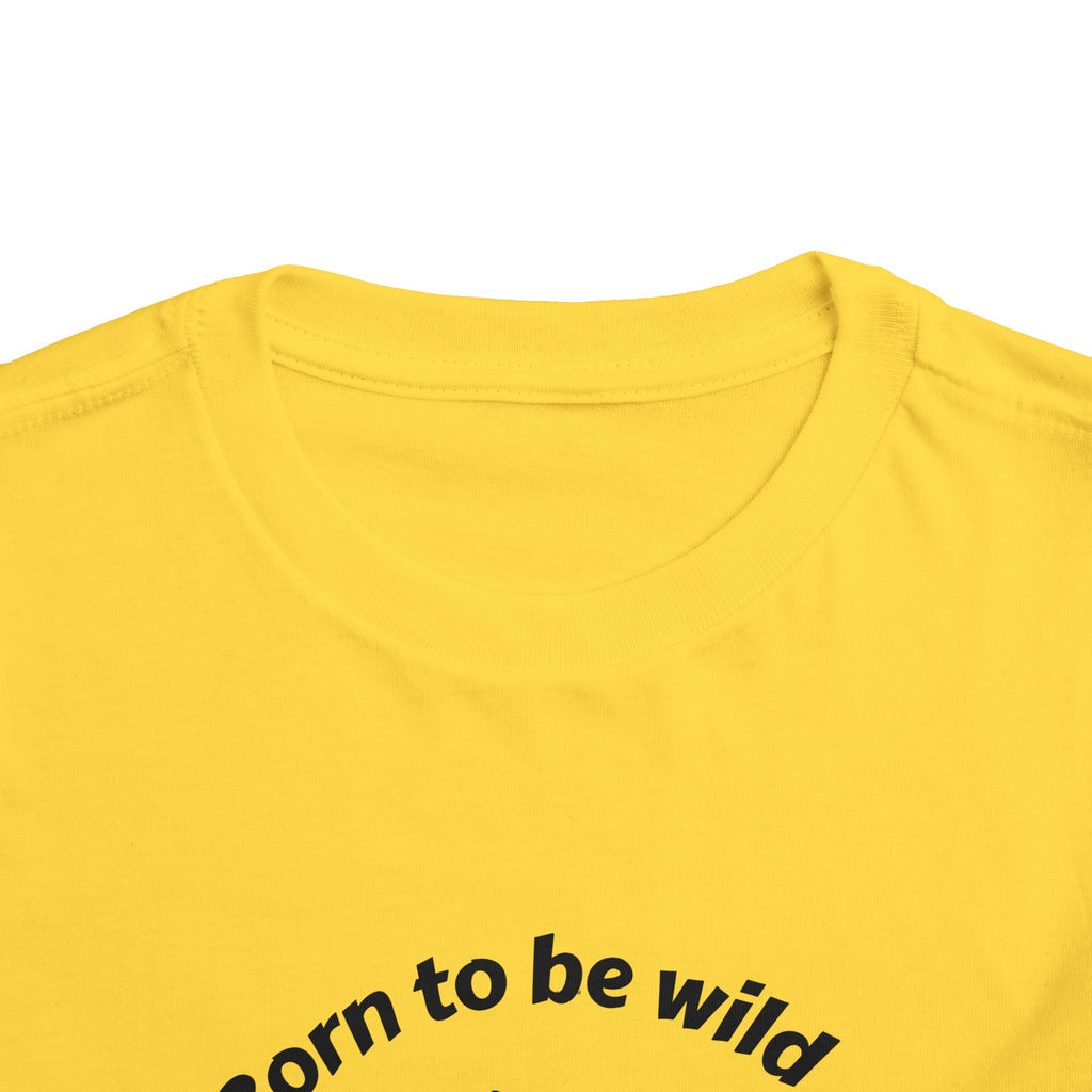 Toddler Tee — "Born to be wild... and cute!" Monkey Shirt (The Peaceful Primate)