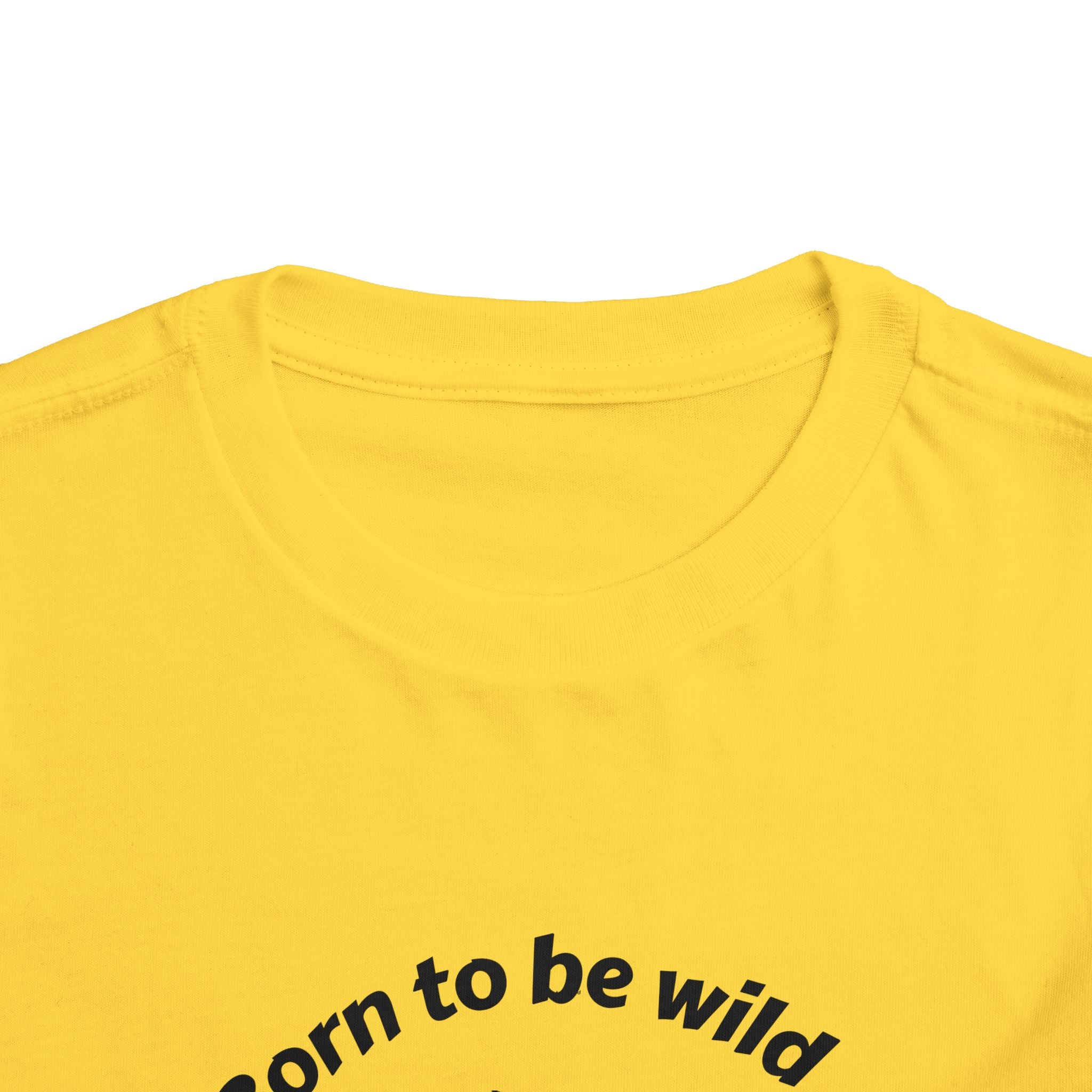 Toddler Tee — "Born to be wild... and cute!" Monkey Shirt (The Peaceful Primate)