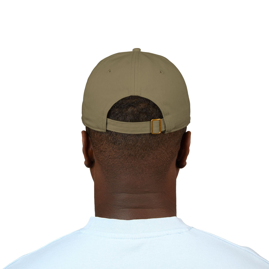 Organic Embroidered Baseball Cap — "Every Creature Counts" Animal Welfare Hat