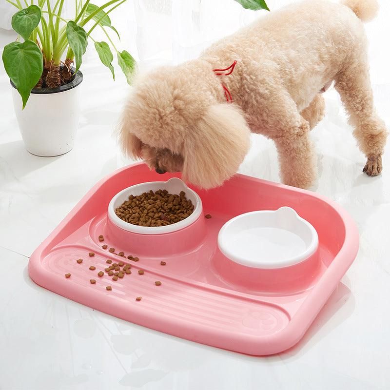 Eco-Friendly Dual-Purpose Pet Bowl - Non-Slip, Anti-Knock Design For Hassle-Free Feeding And Hydration-4