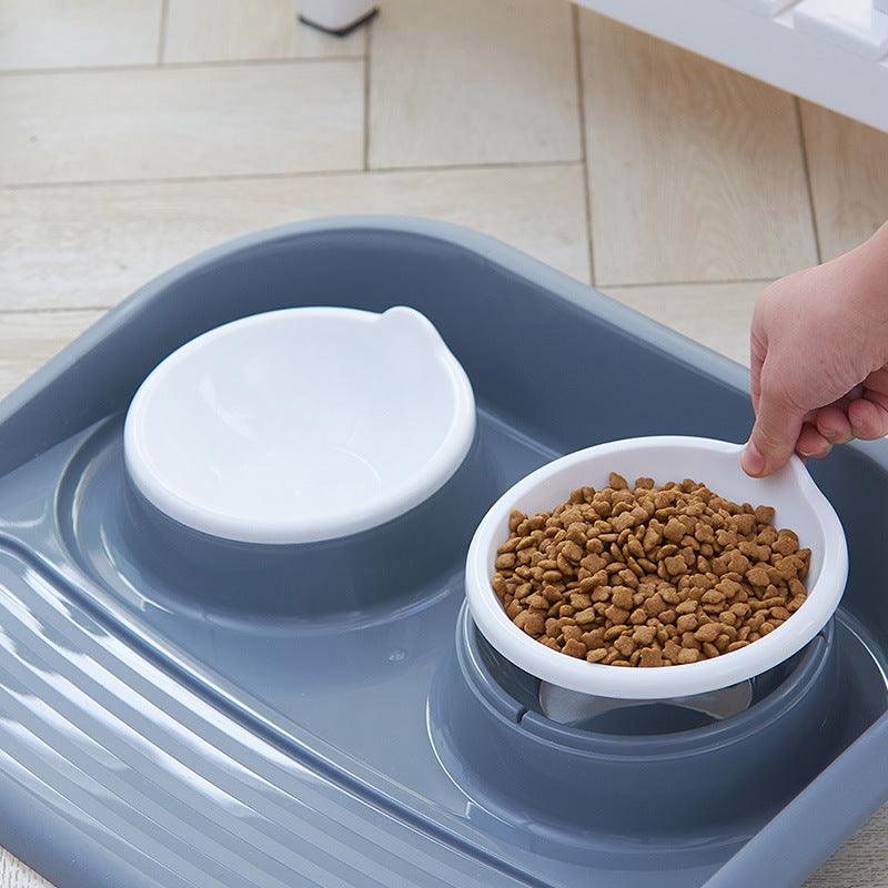Eco-Friendly Dual-Purpose Pet Bowl - Non-Slip, Anti-Knock Design For Hassle-Free Feeding And Hydration-2