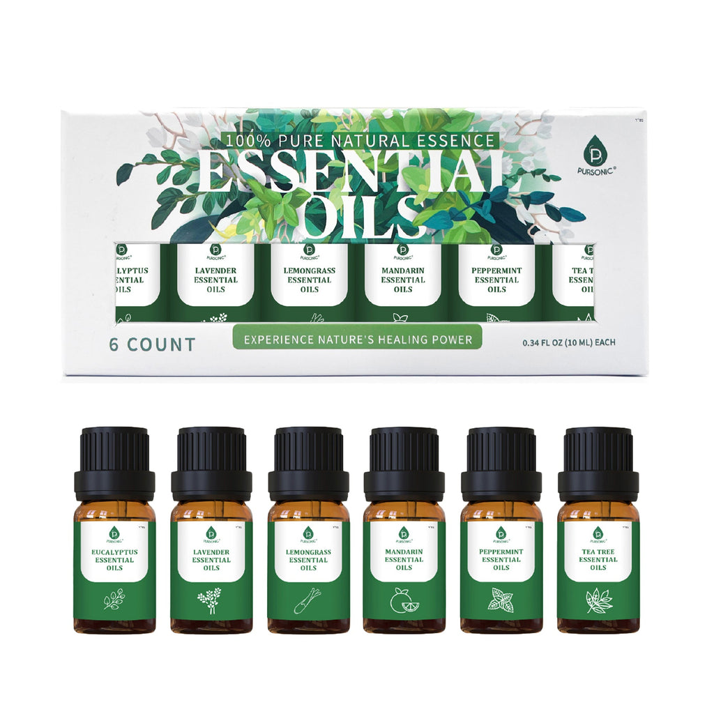 🌿 100% Pure Natural Essence Essential Oils Collection – Aromatherapy at Its Finest! 🌿-0