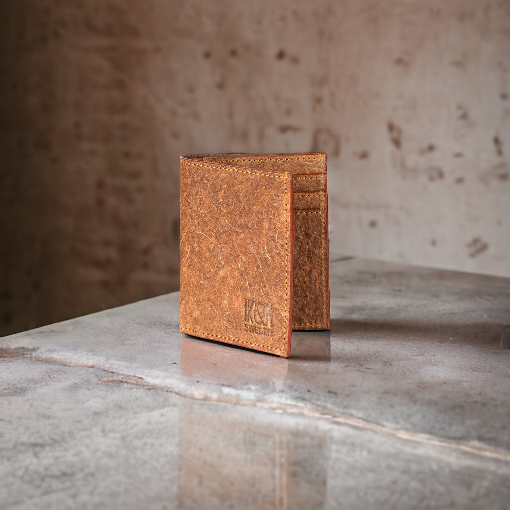 Coconut Leather Cash Pocket Wallet