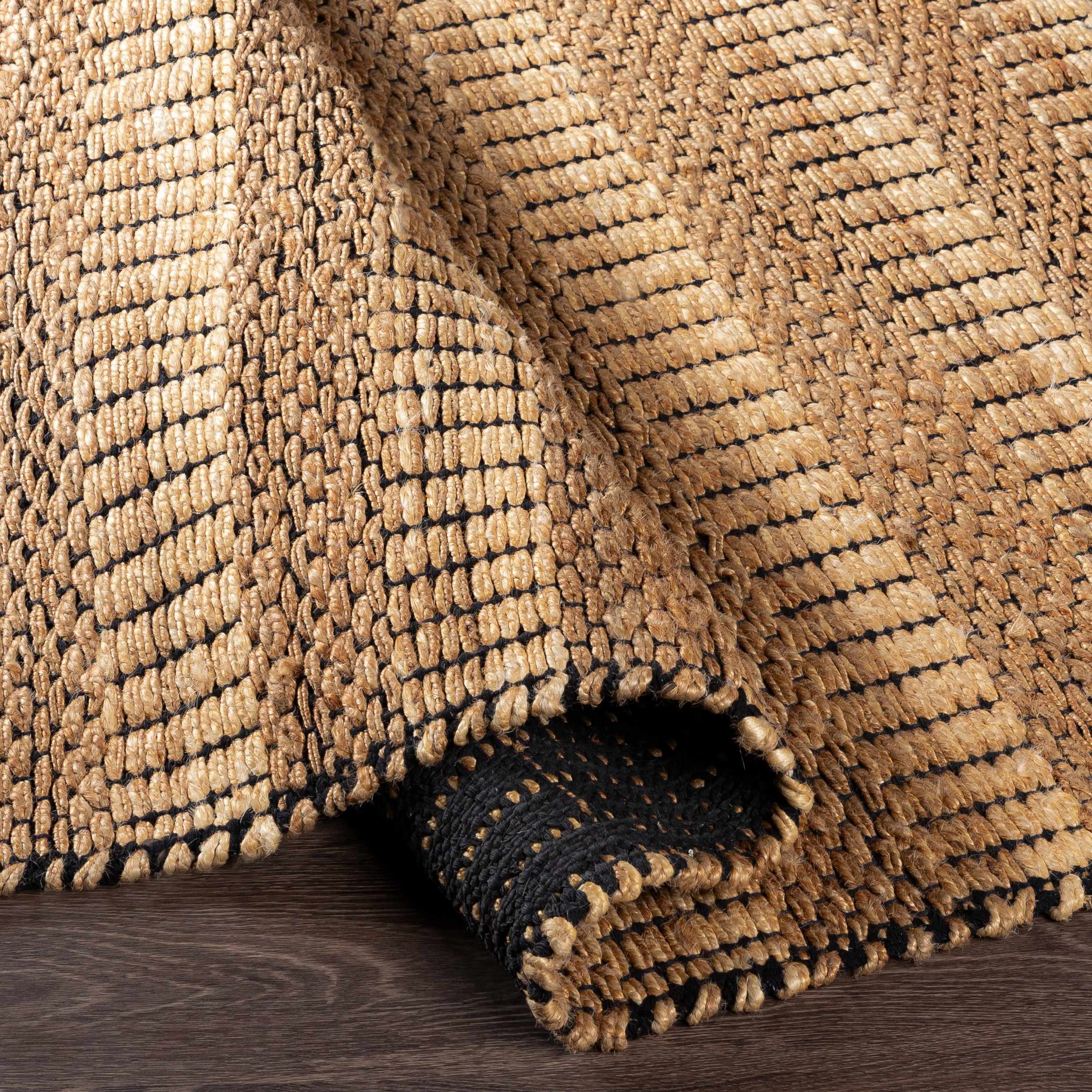 Beige Numurkah Braided Jute Area Rug - Clearance-3